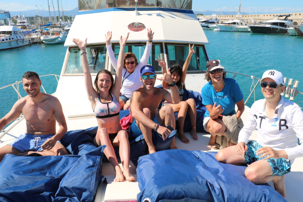 Nager avec les dauphins Antibes